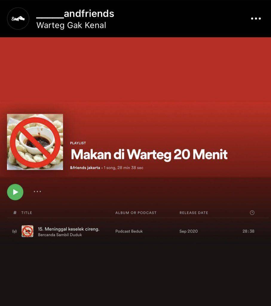nama playlist lucu selama PPKM (twitter.com/txtdarikorporat)