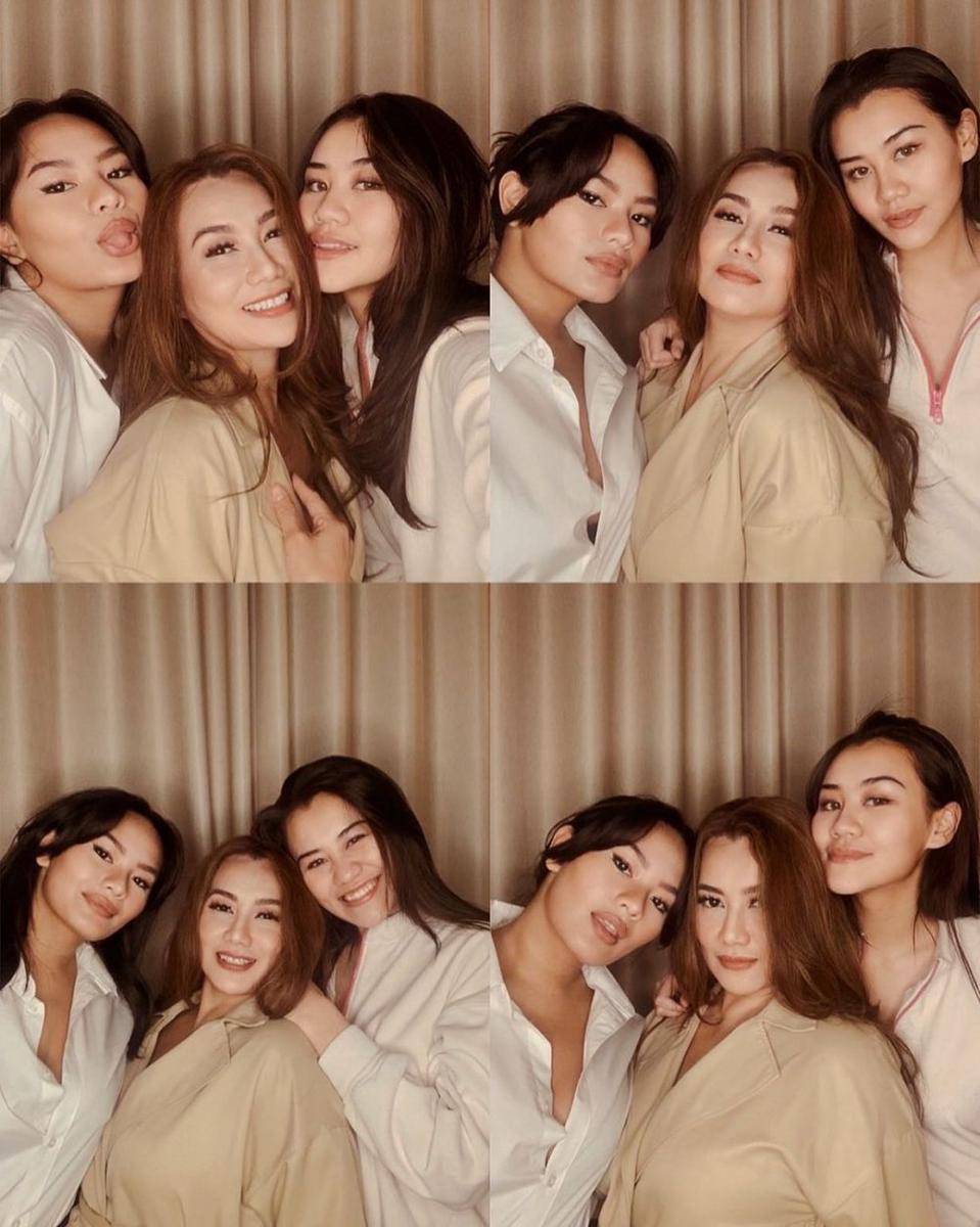 Reza Artamevia setelah bebas rehabilitasi. (instagram.com/aaliyah.massaid)