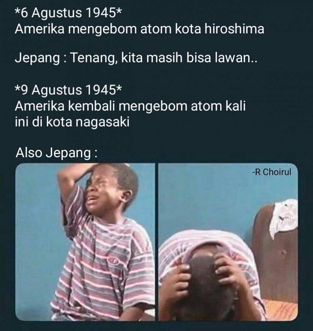 meme detik-detik proklamasi (facebook.com/R Choirul)