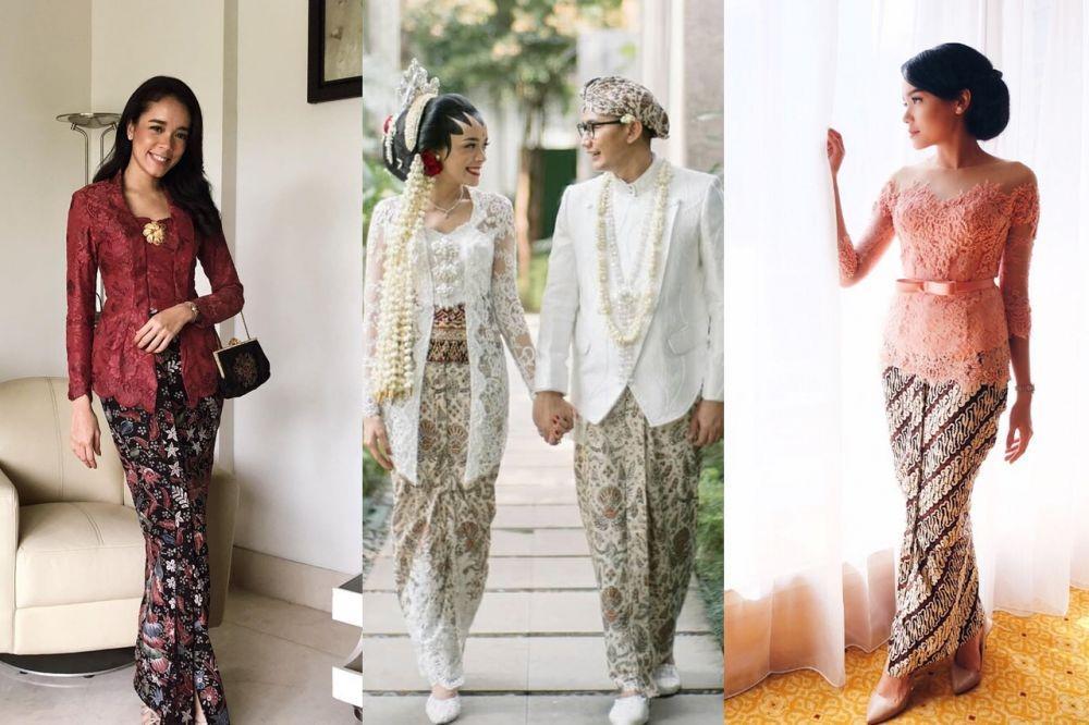 9 Gaya Kebaya Aubry Beer yang Anggun buat Wisuda hingga Menikah, Kece!