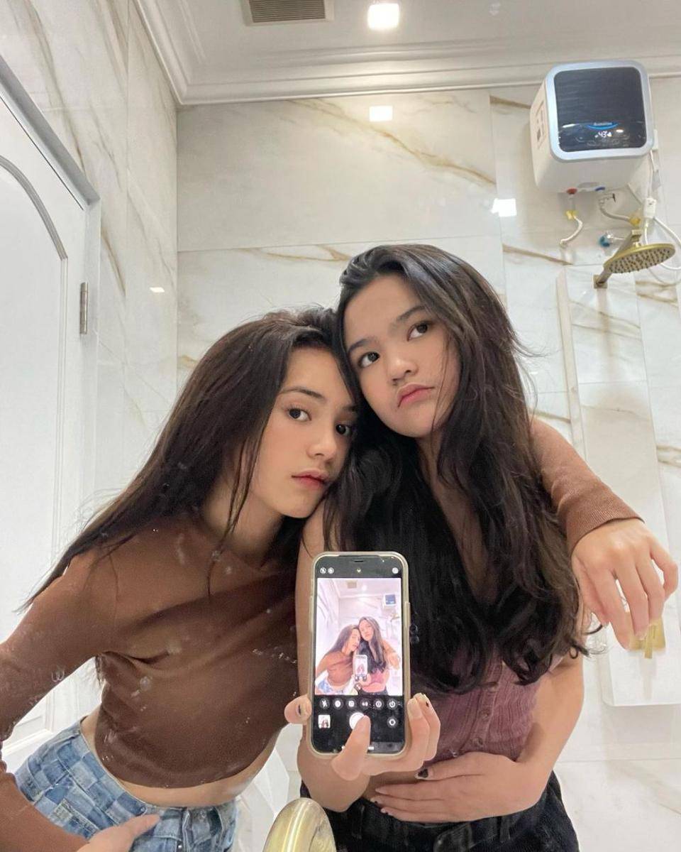 Beby Tsabina dan Cut Keysha (instagram.com/bebytsabina)