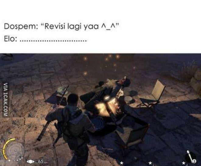 meme kocak mahasiswa korban skripsi (1cak.com)