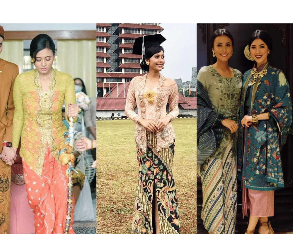 10 Inspirasi Kebaya dan Kain Tradisional ala Maria Harfanti, bak Ratu!