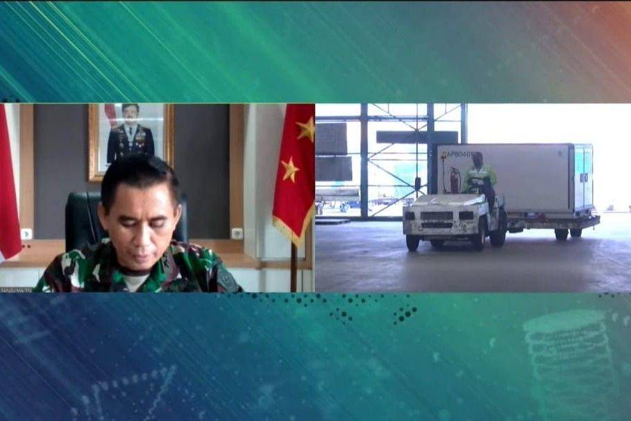 Asisten Operasi Panglima TNI, Mayjen TNI Syafruddin (youtube.com/Sekretariat Presiden)
