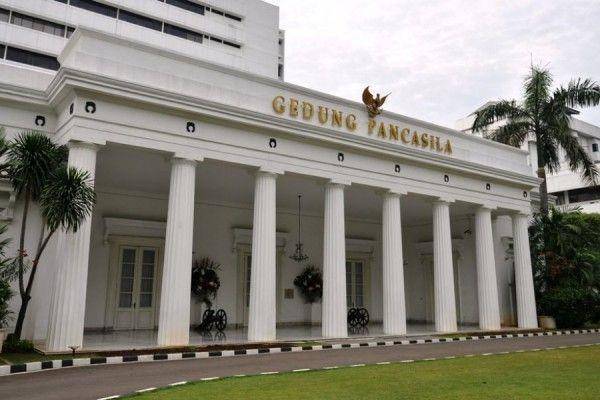 Ilustrasi Gedung Pancasila Kemenlu. (www.kemlu.go.id)