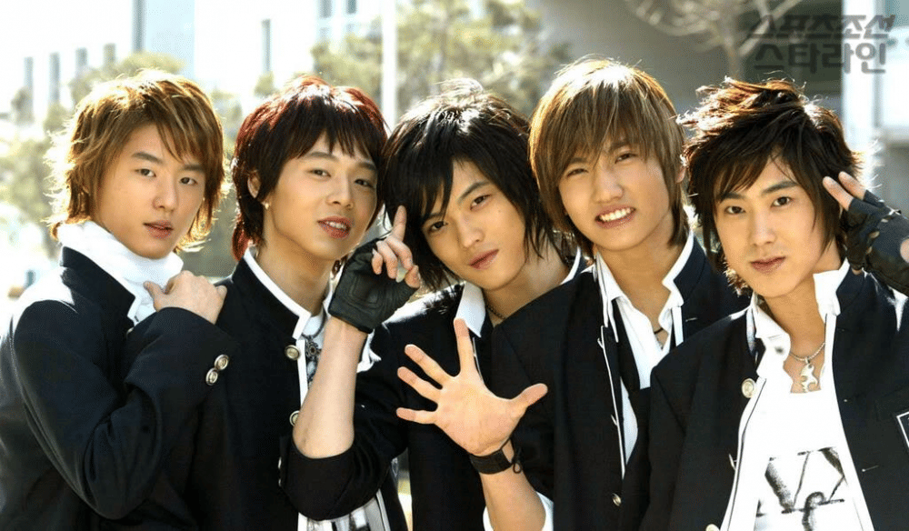 TVXQ saat masih beranggotakan 5 orang (allkpop.com)