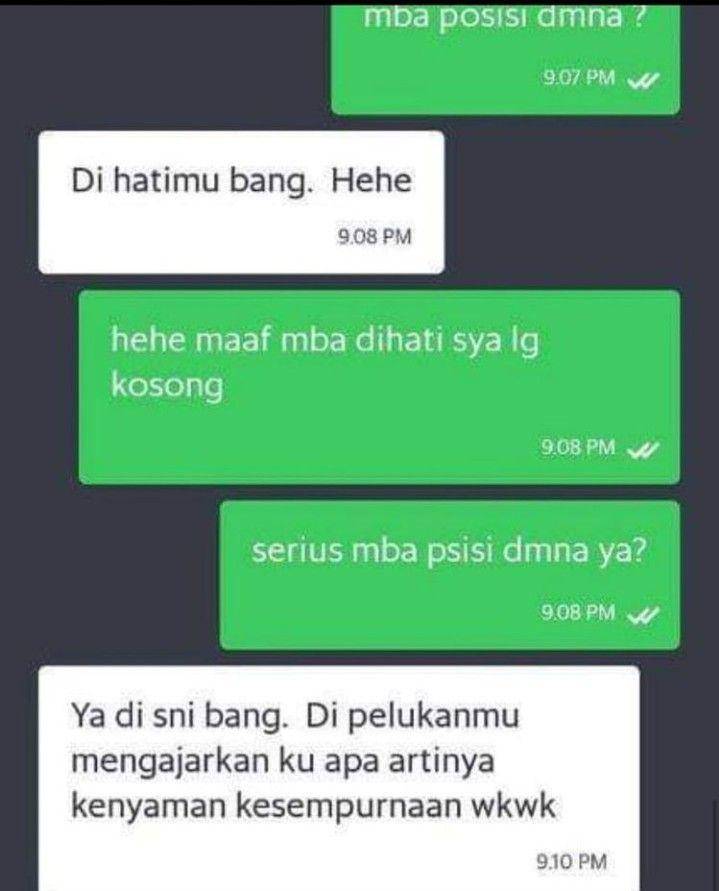 jawaban tak terduga customer ojol (instagram.com/ojol.story)