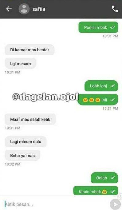 jawaban tak terduga customer ojol (instagram.com/ojol.story)
