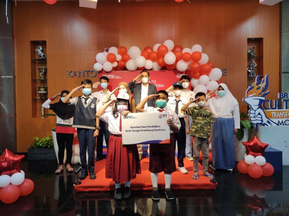 Peringati HUT Ke-76 RI, BRI Beri Beasiswa untuk 1.800 Anak