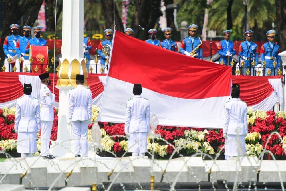 Kehadiran TelkomGroup di Balik Penayangan Upacara HUT ke-76 RI