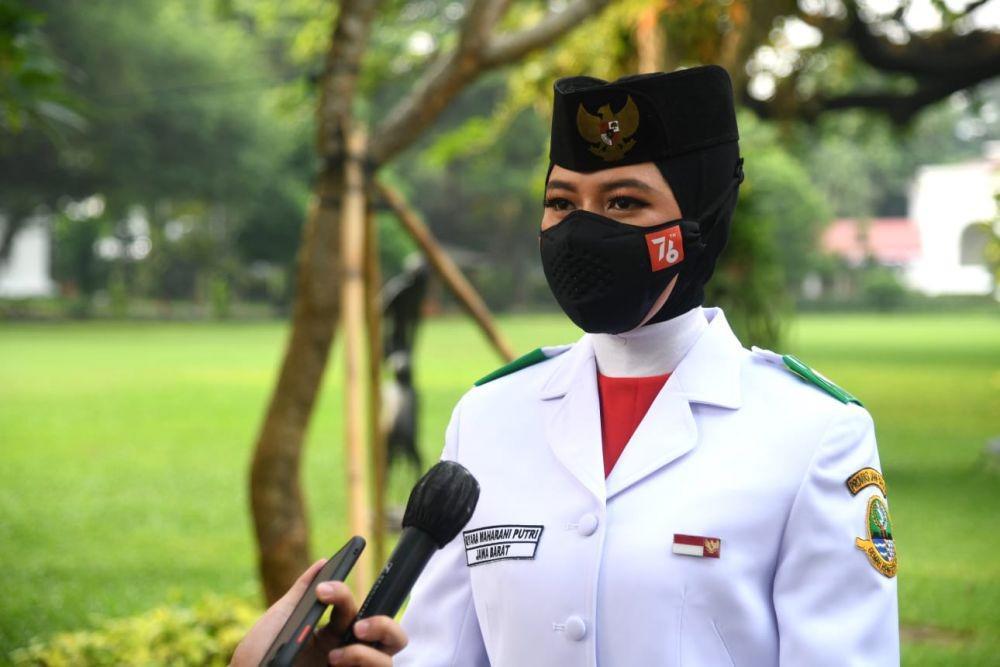 Mengenal Sosok Qyara Maharani, Pembawa Bendera Upacara HUT RI Istana