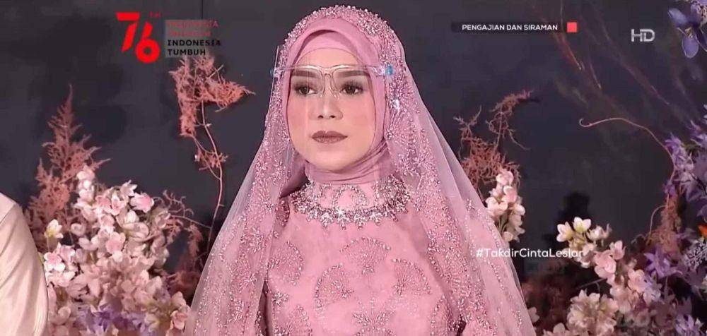 Pengajian menuju siraman Lesti Kejora (dok. Vidio/INDOSIAR/)