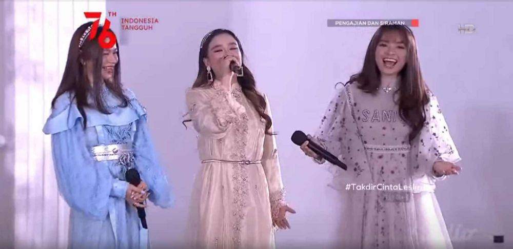 Pengajian dan siraman Lesti Kejora (dok. Vidio/INDOSIAR/)