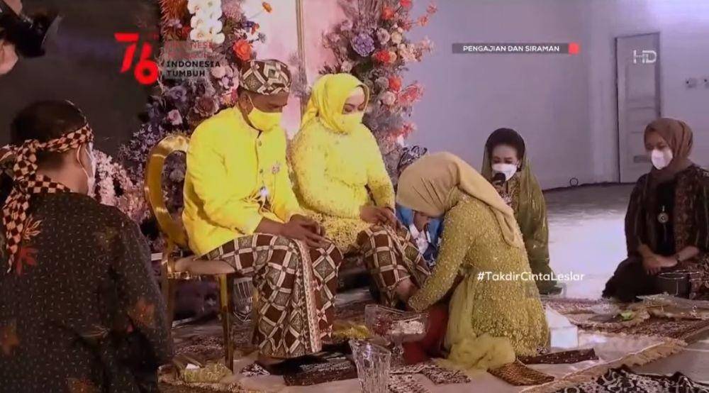 Prosesi Adat Ngaras Lesti Kejora (dok. Indosiar)