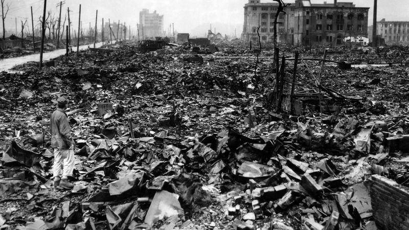 potret Hiroshima setelah di bom oleh Amerika (forces.net)