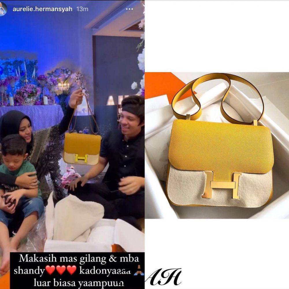potret tas Aurel Hermanysah (instagram.com/fashion_aureliehermansyah_atta/)