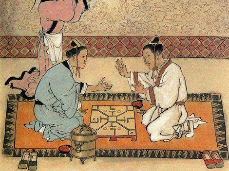 Liubo, permainan Tiongkok kuno. (history.chess.free.fr)