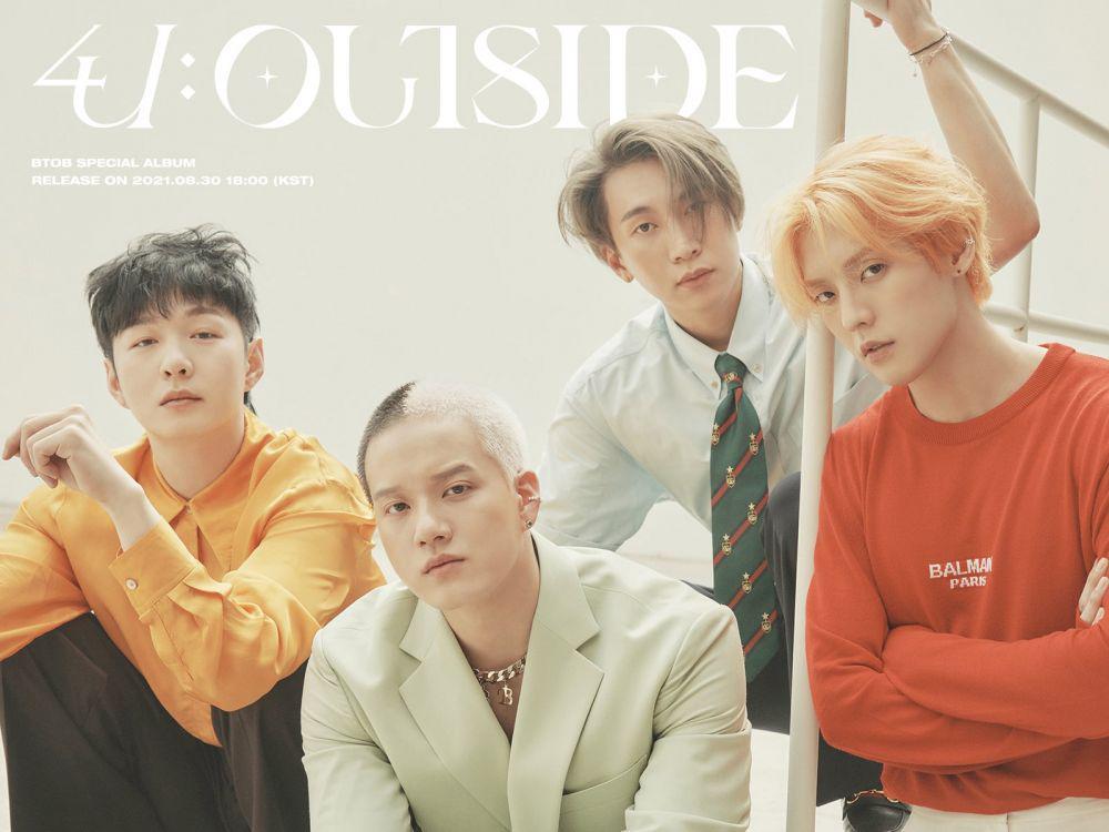 Formal hingga Casual Look, 14 Potret Member BTOB 4U di Album Terbaru