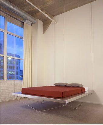 kamar dengan floating bed (decoholic.org)