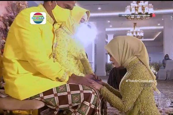 Prosesi Adat Ngaras Lesti Kejora (dok. Indosiar)