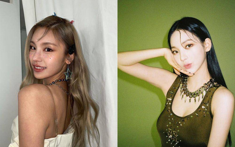 Yeji ITZY (instagram.com/itzy.all.in.us) | Karina aespa (instagram.com/aespa_official)
