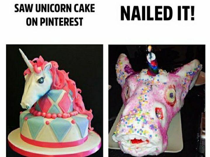 10 Potret Lucu Kue Hasil Nyontek dari Pinterest, Gagal Total!