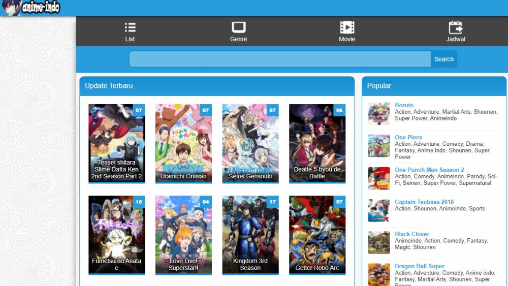 halaman rumah anime-indo.cc (dok. animeindo)