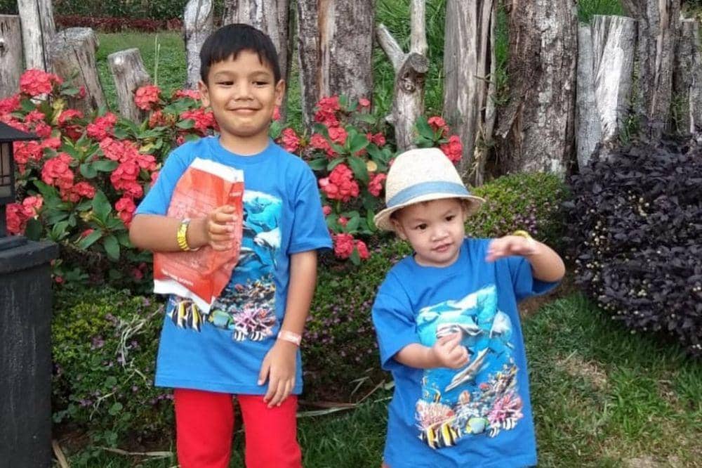 9 Potret Akur Arjuna dan Kai Sugiono, Anak Titi Kamal