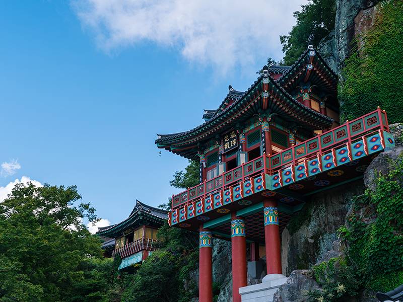 Saseongnam Hermitage di Gurye (gurye.go.kr)