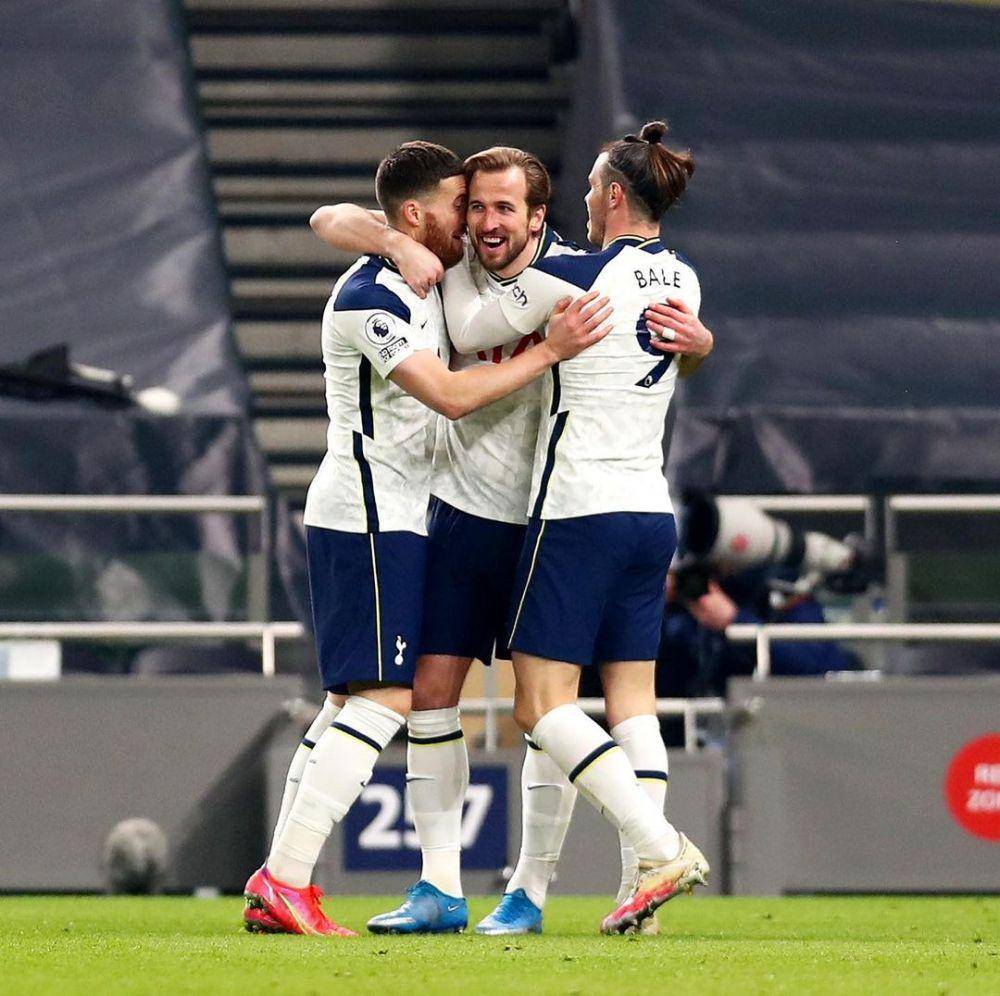 Selebrasi kemenangan Harry Kane bersama Bale saat berseragam Tottenham Hotspur (instagram.com/harrykane)