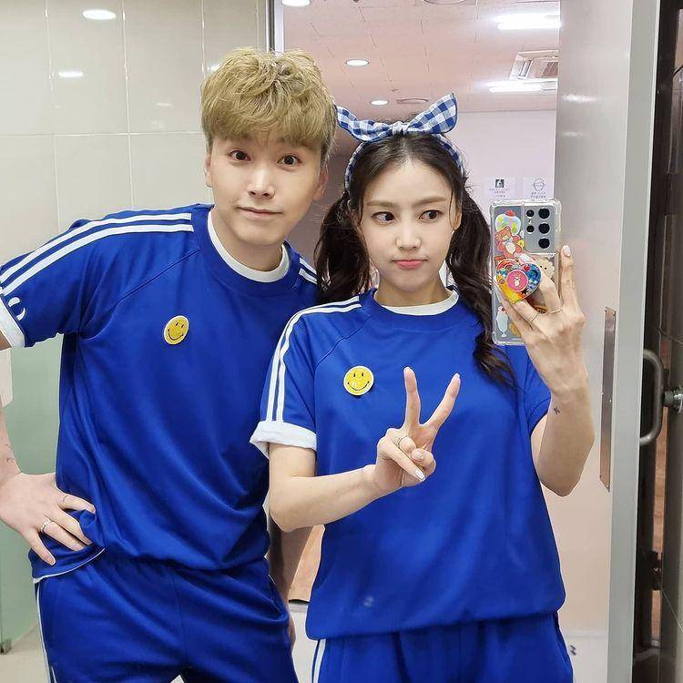 potret Sungmin Suju dan Kim Sa Eun (www.instagram.com/_liustudio_)