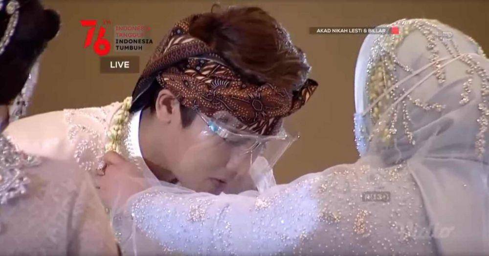 Pernikahan Lesti Kejora dan Rizky Billar (dok. Vidio.com/INDOSIAR/)