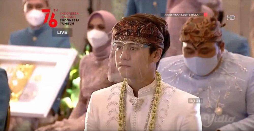 Pernikahan Lesti Kejora dan Rizky Billar (dok. Vidio.com/INDOSIAR/)
