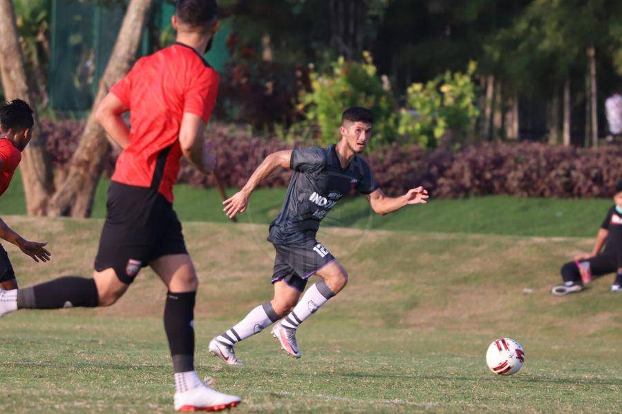 Pemain Persita, Kevin Gomes de Oliveira. (persita.com).