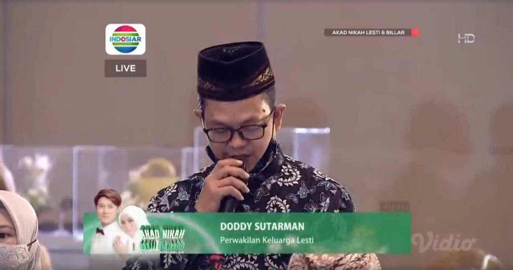 Pernikahan Lesti Kejora dan Rizky Billar (dok. Vidio.com/INDOSIAR/)