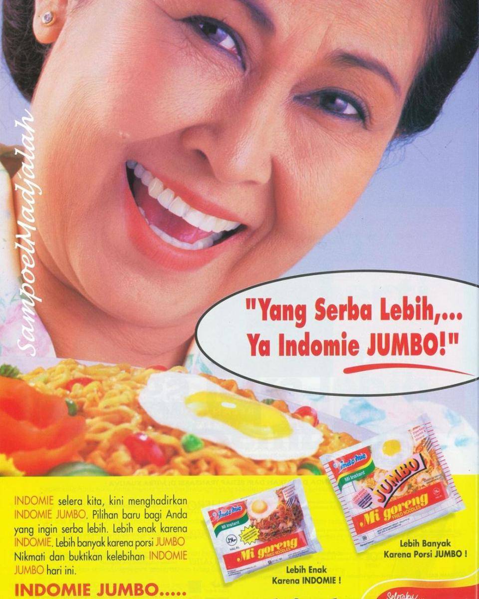 iklan jadul mi instan (instagram.com/sampoelmadjalah)