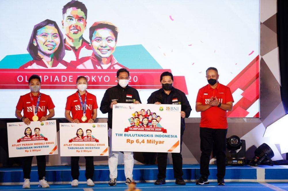 Keren! Ini Bentuk Apresiasi BNI bagi Kontingen Bulu Tangkis Indonesia