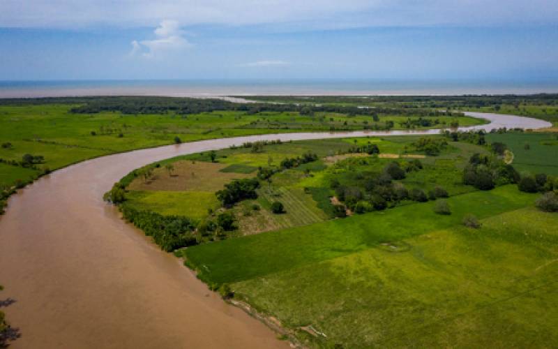Pemandangan Sungai Motagua di Guatemala. (twitter.com/marngt)
