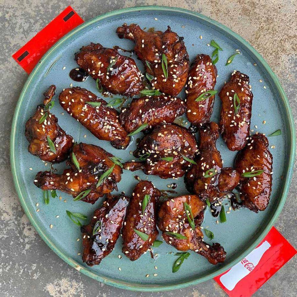 coca cola chicken wings (instagram.com/kiki.decent.eats)
