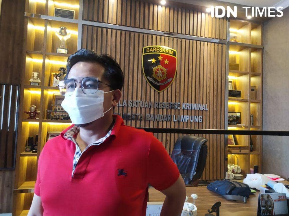 Kasat Reskrim Polresta Bandar Lampung, Kompol Resky Maulana (IDN Times/Tama Yudha Wiguna)