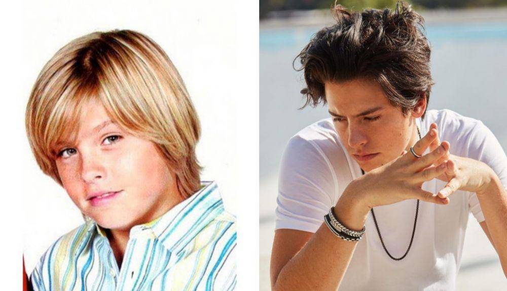 Cole Sprouse kecil dan Cole Sprouse terkini (instagram.com/colesprouse)