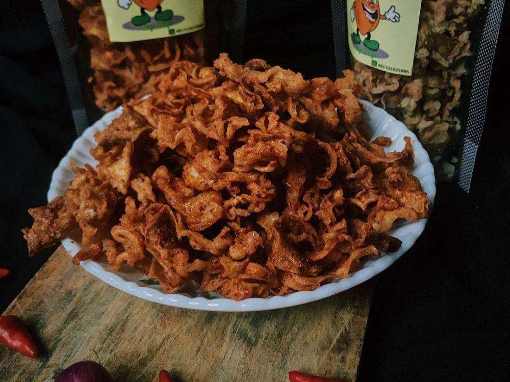 ilustrasi camilan keripik pepaya (instagram.com/paya_chips)