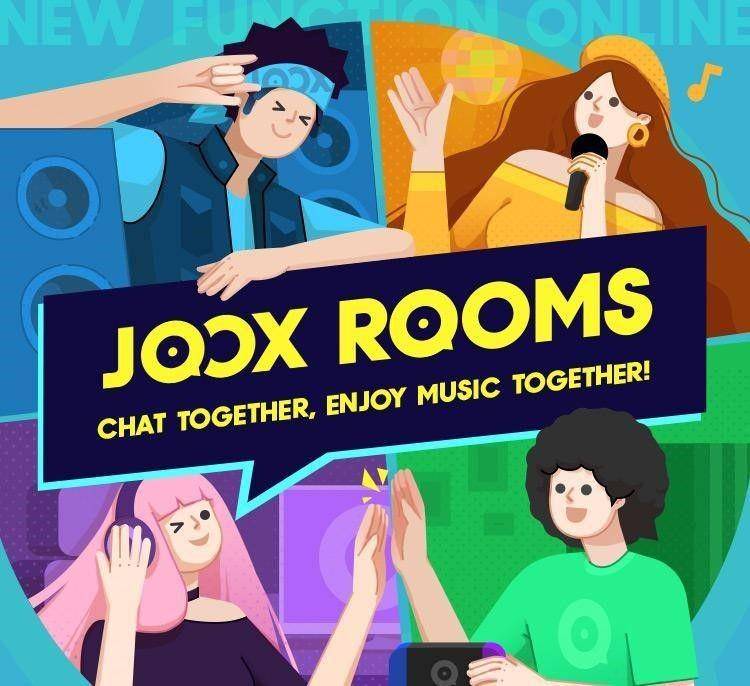 Ngobrol dan Dengar Musik Bareng di Fitur Baru JOOX ROOMS!