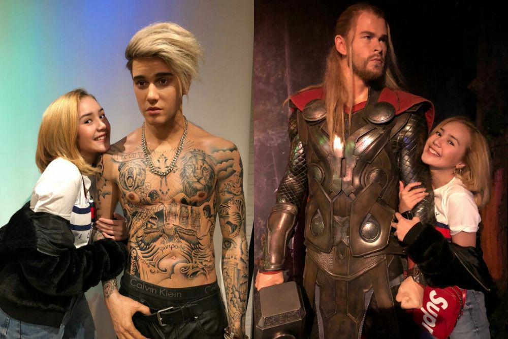 10 Artis Indonesia Foto Bareng Patung Lilin Madame Tussauds