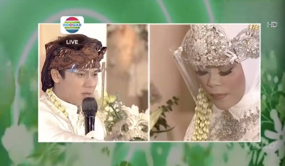 akad nikah Lesti Kejora dan Rizky Billar (dok. Indosiar)