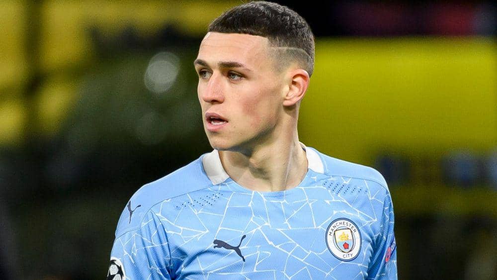 potret Phil Foden bersama Manchester City (skysports.com)