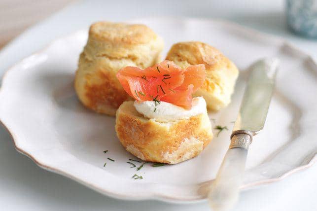 ilustrasi salmon scones (taste.com.au/Ben Dearnley)