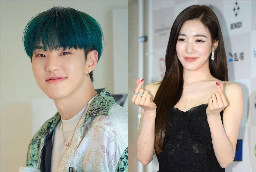 Hoshi Seventeen dan Tiffany Young (berbagai sumber)