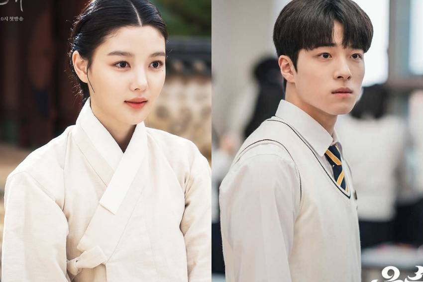 Kim Yoo Jung di Red Sky dan Nam Da Reum di The Great Shaman Ga Doo Shim (dok. SBS/Red Sky | dok. KakaoTV/The Great Shaman Ga Doo Shim)