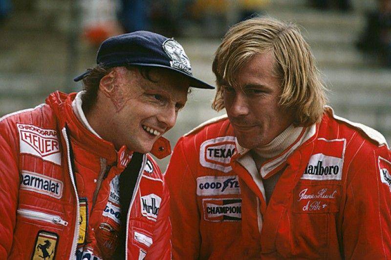 James Hunt dan Niki Lauda (autosport.com)